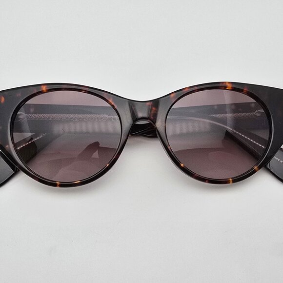 Rag & Bone RNB1012/S Dark Havana Frame Brown Gradient Flat Lens Sunglasses 49mm main image 13